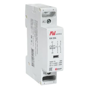Контактор модульный EKF Averes КМ 20А 2NO 230В AC 1 модуль