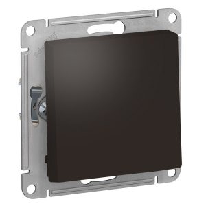 Одноклавишный выключатель SE AtlasDesign 10A быстрозажимные клеммы, мокко [уп 10 шт]