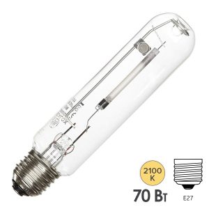 Лампа натриевая высокого давления Tungsram LU 70W XO T E27 6600Lm 40000h