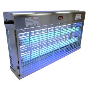 Ловушка для насекомых высоковольтная Well WE-200-220S площадь 120м2 (2 лампы 20Вт) 630х130х365мм