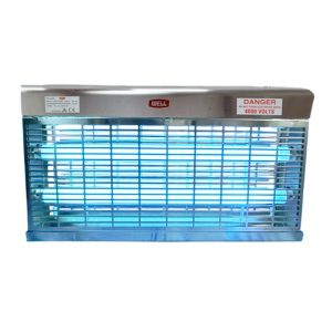 Ловушка для насекомых высоковольтная Well WE-400-240S площадь 240м2 (2 лампы 40Вт) 630х130х365мм