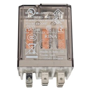 Силовое реле Finder Faston 3NO 16А 24В DC AgCdO