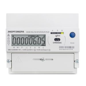 Счетчик трехфазный многотарифный Энергомера CE308 5-80А R34.749.OG.QYUVLFZ GS01 SPds GSM 2G