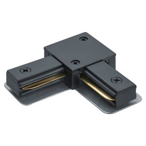 Коннектор Navigator NLT-C-1L-AS1-BL L-образный для однофазного шинопровода AS1 черный