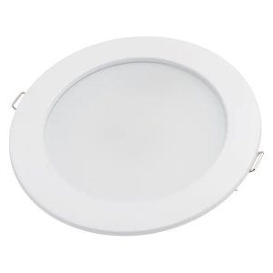 Светильник светодиодный ИЭК LED ДВО 1613 12Вт 3000K 860Lm IP20 круг белый d110/D145x35mm