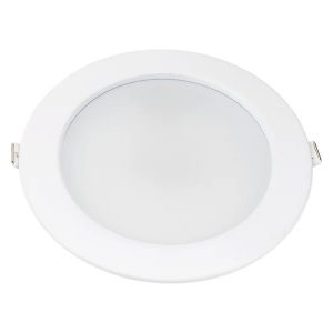 Светильник светодиодный ИЭК LED ДВО 1621 12Вт 4200K 1020Lm IP20 со стеклом круг d125/D160x37mm