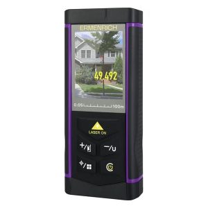Лазерная рулетка Ermenrich PRO LR100, до 100 метров, с камерой, штатив в комплекте
