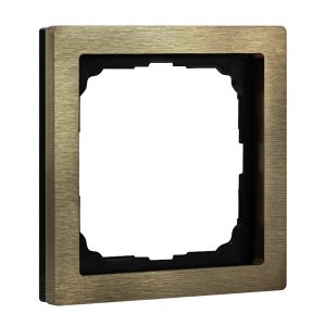 Рамка Systeme Electric ArtGallery Pure 1 пост металл, латунь