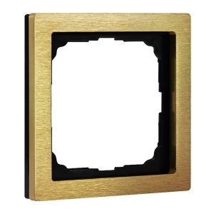 Рамка Systeme Electric ArtGallery Pure 1 пост металл, золото