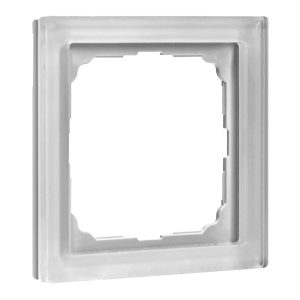 Рамка Systeme Electric ArtGallery Pure 1 пост органическое стекло, белый