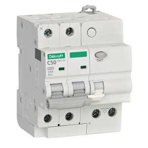 Устройство защиты от дугового пробоя DEKraft УЗДП-103 2P C50A 6кА