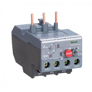 Реле тепловое для контакторов DEKraft КМ-102 09А-25А 0.1А-0.16А
