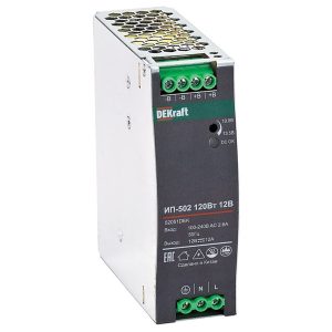 Импульсный источник питания DEKraft ИП-502 120Вт 48В 2,5А вход 85-264В AC