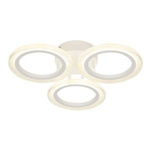 Светильник потолочный светодиодный ЭРА Модерн Ring CLL-1 39W 4000К белый без ДУ