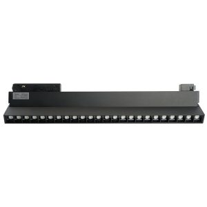 Светильник светодиодный трековый низковольтный Feron MGN301 24W 4000K 2160Lm 30 градусов, черный
