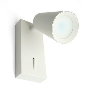 Светильник настенный Feron ML1850 35W 230V GU10 белый, алюминий, IP20 65x60x140mm