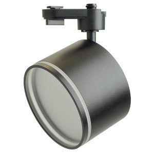 Светильник трековый Feron AL127 Luna под лампу GX70 15W 230V IP40 однофазный, черный