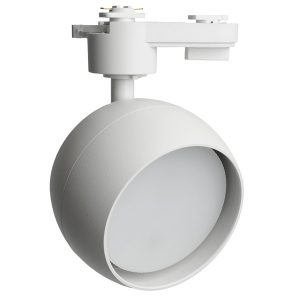 Светильник трековый Feron AL164 под лампу GX53 15W 230V IP20 однофазный, белый