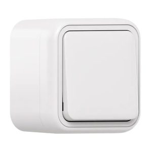 Розетка накладная EKF Бронто 16А 2P+E винтовые клеммы IP55 белый