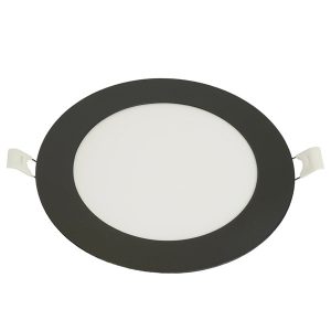 Светодиодный встраиваемый светильник Feron AL500 12W 4000K 960Lm IP40 черный, с драйвером