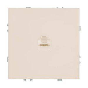Розетка компьютерная Stekker Эмили RST00-5117-08 RJ-45 кат.5e, кашемир