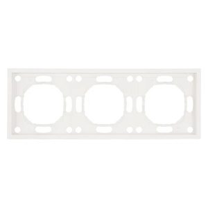 Рамка Stekker Эмили PFR00-5003-01 3 поста, белый фарфор