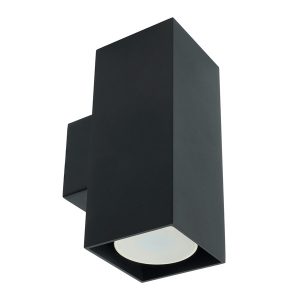Светильник настенный Feron ML1740 Quad под лампу MR16 35W 230V 2*GU10 черный