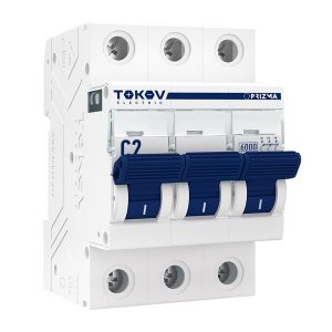 Выключатель автоматический модульный Tokov Electric Prizma 3п C2А 6кА