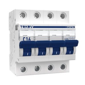 Выключатель автоматический модульный Tokov Electric Prizma 4п C40А 4.5кА