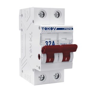 Выключатель нагрузки модульный Prizma Tokov Electric 2п 32А (рубильник)