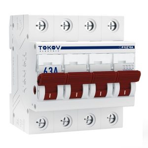 Выключатель нагрузки модульный Prizma Tokov Electric 4п 63А (рубильник)