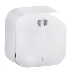 Накладной выключатель 2-клавишный Tokov Electric Frea с индикацией 10А IP20 белый