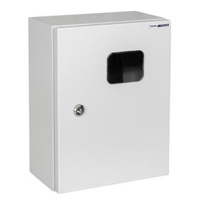 Щит металлический Tokov Electric ЩУРн-1/12 395х310х165 на 1-ф счетчик и 12м навесной IP54 серый