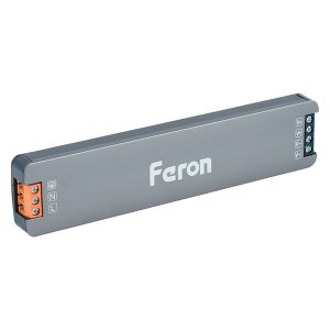 Блок питания для светодиодной ленты Feron LB010 150W 24V IP20 153x33.8x13mm (драйвер)