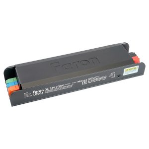 Блок питания для светодиодной ленты Feron LB004 300W 24V IP20 с плавным пуском, диммируемый