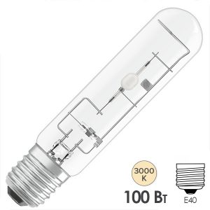 Лампа металлогалогенная газоразрядная Osram HCI-TT 100W/830 WDL 3000K E40 SUPER 4Y POWERBALL (ДРИ) (МГЛ)