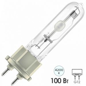 Лампа металлогалогенная Osram HCI-T 100W/942 4200K NDL Powerball G12 (МГЛ)