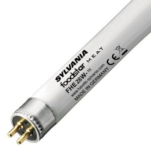 Люминесцентная линейная лампа Sylvania T5 FHE 28W/176 Foodstar Meat G5 для мясных продуктов