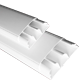 Кабельные каналы DKC In-liner Front плинтусного типа