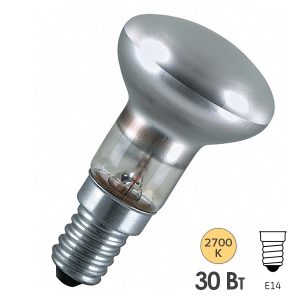 Лампа накаливания зеркальная General Electric R39 30W 220V E14