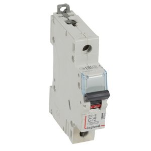 Автоматический выключатель Legrand DX3-E C25 1П 6000/6kA (автомат электрический)