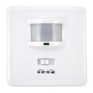 Датчик движения в подрозетник Feron SEN1A/LX2000 500W 12m 140° белый