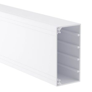 Кабель-канал с крышкой DKC In-liner Classic TA-GN 150х60 с направляющими для установки разделителей (кабельный короб)