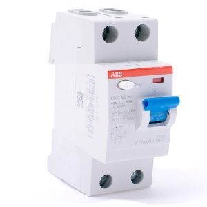 УЗО ABB F202 AC-40/0,3 2-х полюсное тип AC 40A 300mA 2 модуля (ВДТ)