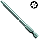 Биты звездочка TORX с отверстием удлиненные для шуроповерта и отверток