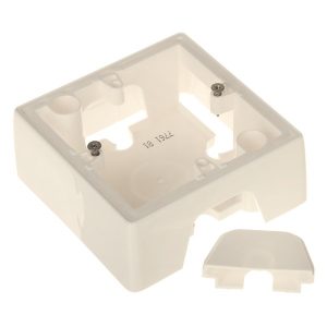 Коробка Legrand Valena 1 пост для накладного монтажа слоновая кость (бежевый)