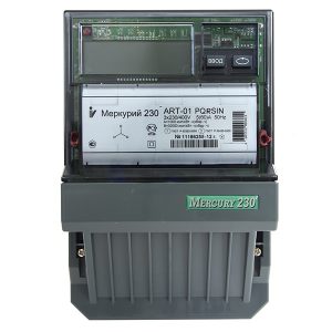 Электросчетчик Меркурий-230 ART-01PQRSIN 5-60А 230/400В многотарифный IrDA, RS-485 ЖКИ