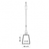 Светильник светодиодный Galad Стик LED-30-С/М/4700 30W 2200Lm IP43 900x84x66mm