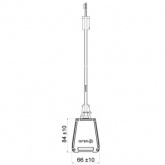 Светильник светодиодный Galad Стик LED-40-С/М/4700 40W 2700Lm IP43 1200x84x66mm