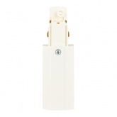 Коннектор для трехфазного шинопровода ЭРА STR-30-W-CN-PL типа PL кабельный ввод левый белый